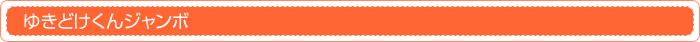 ゆきどけくんジャンボ